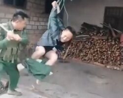 Brutally beaten with stick for robbing two elderly people of gold