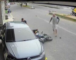Construction worker at fault in serious motorcycle crash