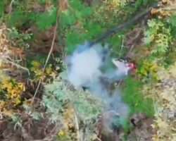 Drone-dropped bomb blows off Ukrainian soldier’s head