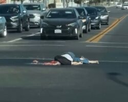 Elderly scooter rider dies in traffic collision