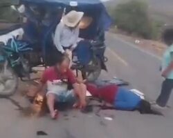 Fatal mototaxi crash leaves one dead and another with mangled foot
