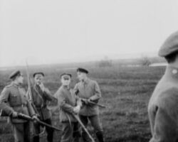 Footage of mass execution during Russian civil war