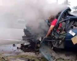Head-on collision in Venezuela leaves two dead