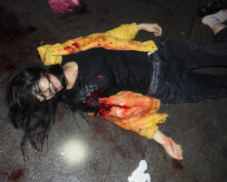Initial examination of dead Chinese woman #3