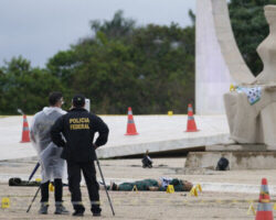 Man blows himself up outside Brazil’s supreme court
