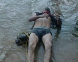 Man drowned trying to save two children