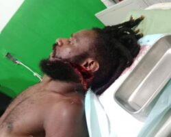 Man killed as two families clash with machetes and arrows