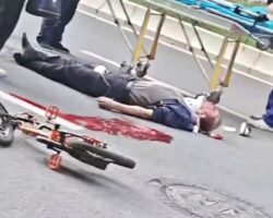 Man suffers fatal head injuries in motorcycle collision