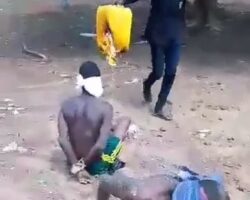 Nigerian gang tortures two captives