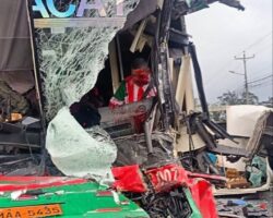 One dead, six Injured in three-vehicle crash
