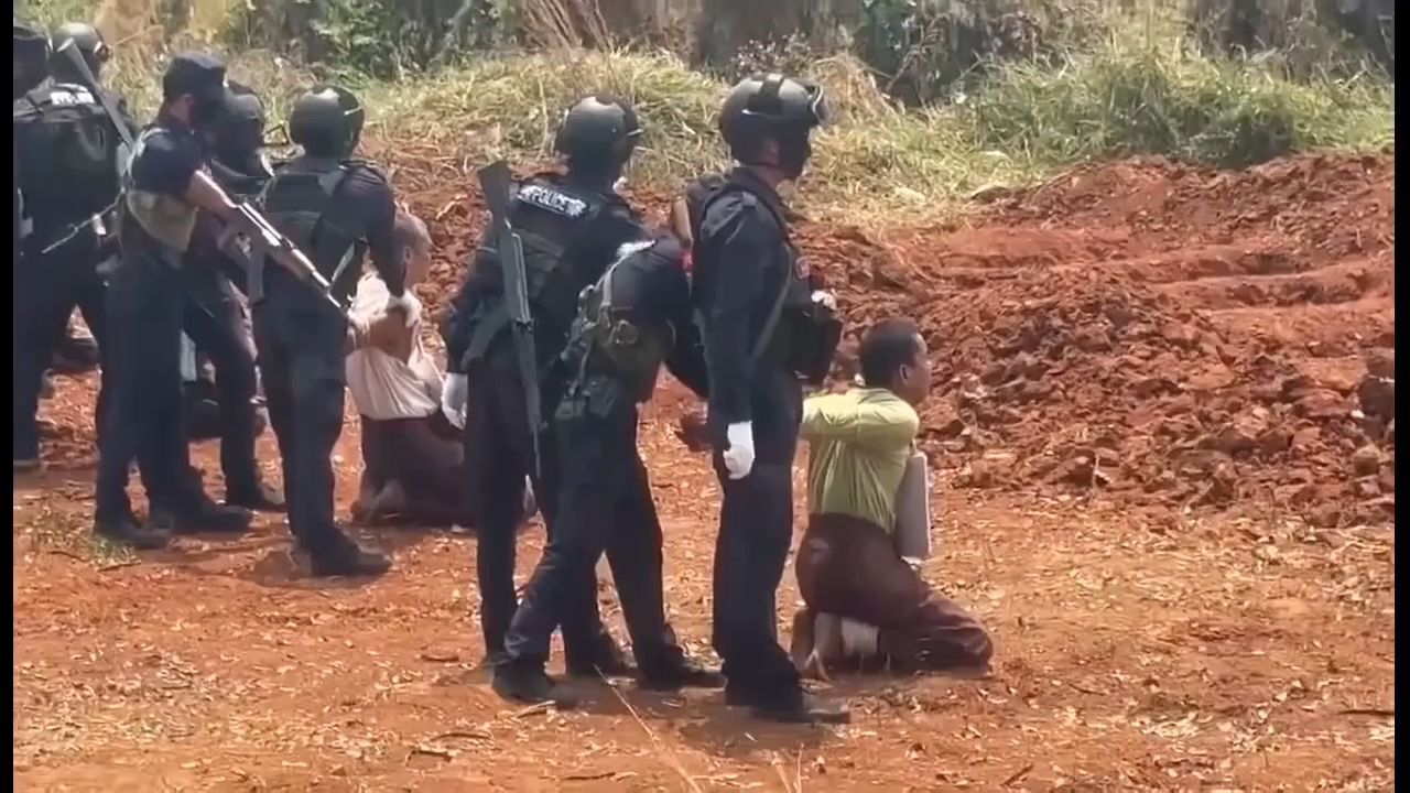 Public execution of five convicted men in Myanmar • GoreCenter