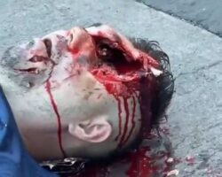 Rider killed in violent motorcycle crash