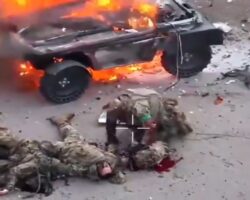Russian kamikaze drones destroy Ukrainian unit
