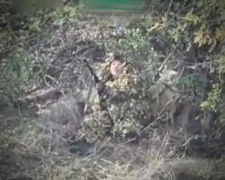 Russian soldier eliminated by Ukrainian drone #7