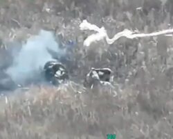 Russian soldier eliminated by Ukrainian drones