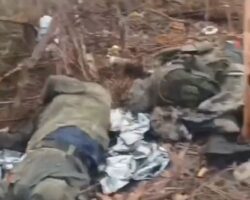 Russian soldier filming their losses #15
