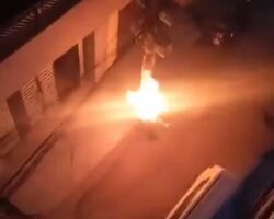 Stepson sets 40-year-old woman on fire