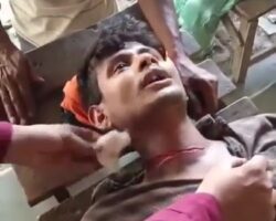 Woman attacks husband in his sleep
