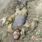 Dead Russian soldier
