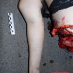 Teenage girl cut in half after jumping off a building