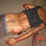 Collision with a car took her head