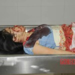 Chinese girl in morgue