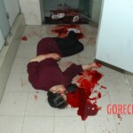 Dead chinese girl in factory