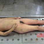 Female in morgue