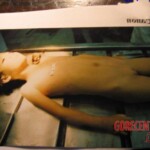 Naked dead girl in morgue