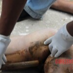 Raped with rod in pussy