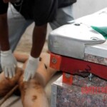 Raped with rod in pussy