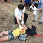 Victim of traffic accident