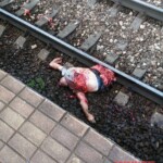 Woman crushed by train