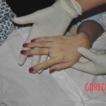 Dead young chinese girl