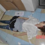 Dead young chinese girl