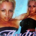 Pretty blonde in coffin