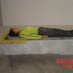 Female in morgue