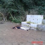 Girl with smashed head