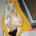 Chinese woman in morgue