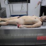 Chinese woman in morgue