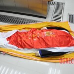 Chinese woman in morgue