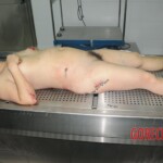 Chinese woman in morgue