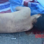 Naked dead chinese woman