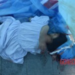 Naked dead chinese woman