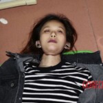 Hanged chinese woman