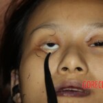 Hanged chinese woman