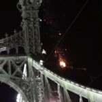 Man sets himself on fire and jumped off bridge