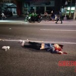 Young Filipina woman hit by speeding van