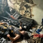 Charred body of woman found inside house