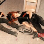 Dead bodies of Eric Harris and Dylan Klebold